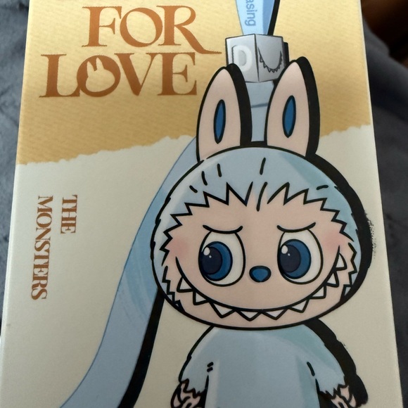 POP MART Other - Charming Blue and White Monster Action Figure